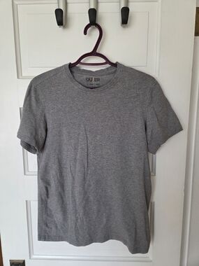 DU/ER - Men's Crew Neck T-Shirt in Heather Gray